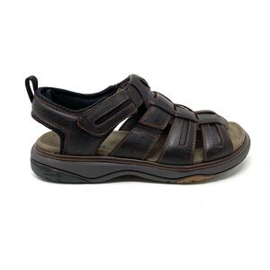 Clarks Merrimack Velcro Strap Sandals Brown Oily Clarks | Shoes | Clarks Merrimack Velcro Strap Sandals Brown  main image 3